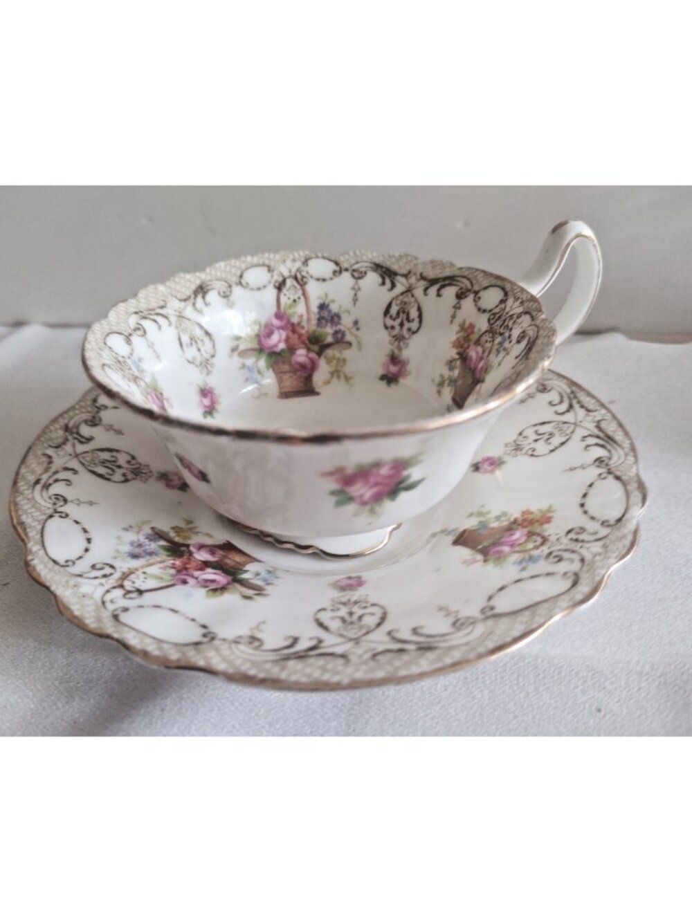Antique Royal Doulton Cup and Saucer